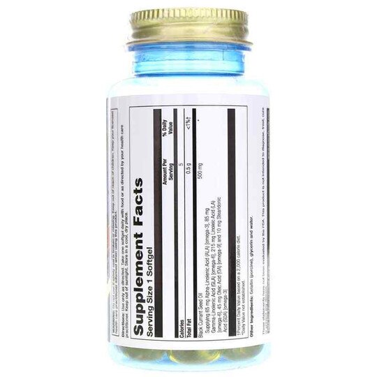 Black Currant Oil 500 Mg, 90 Softgels, NTL