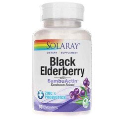 Black Elderberry with SambuActin plus Zinc & Probiotics 1