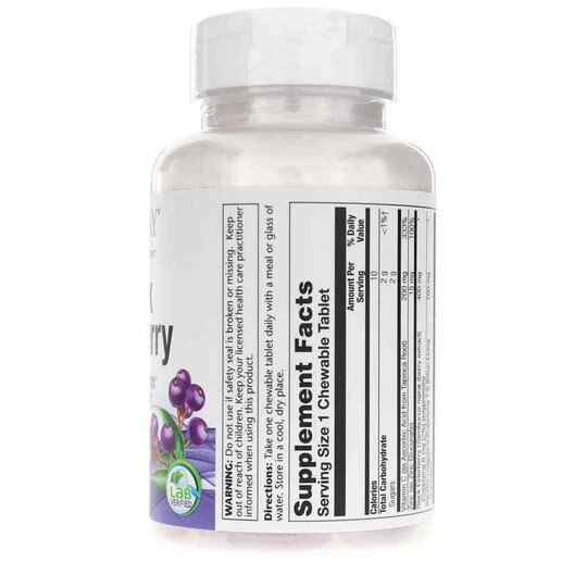 Black Elderberry with SambuActin plus Zinc & Probiotics, Solaray