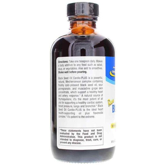 Black Seed Oil Cardio-Plus, 8 Oz, NAHS