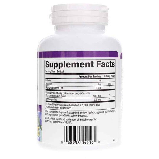 BlueRich Super Strength Blueberry Concentrate, 90 Softgels, NF