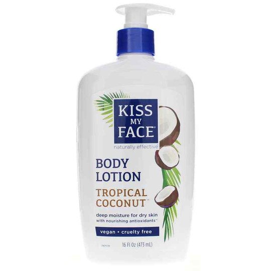 Body Lotion Tropical Coconut, Kiss My Face