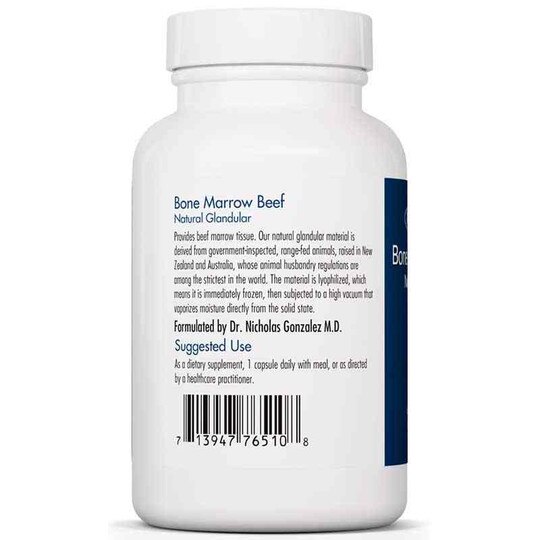 Bone Marrow Beef Natural Glandular, 100 Veg Capsules, ARG