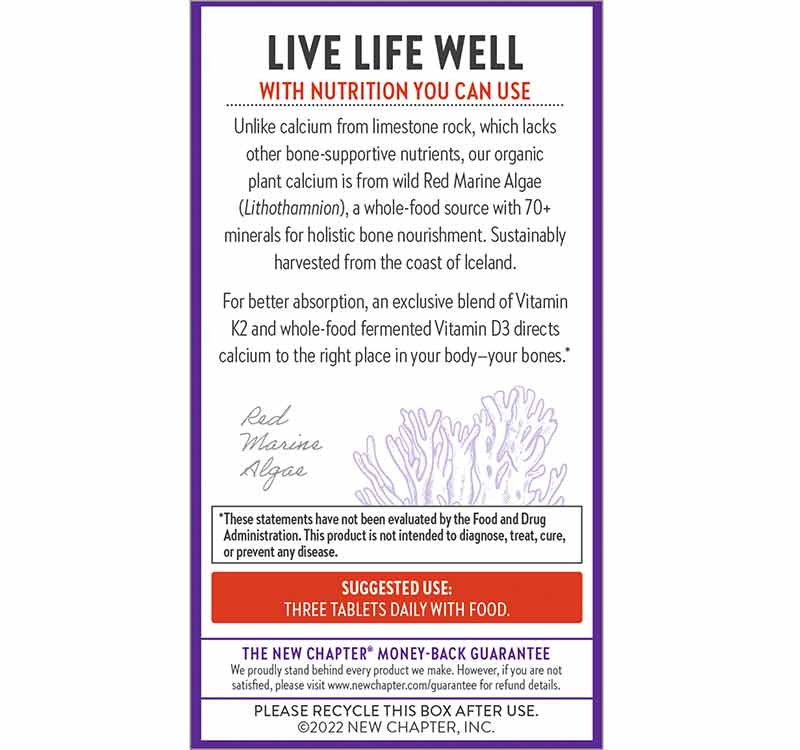 Bone Strength Take Care Slim Tabs New Chapter