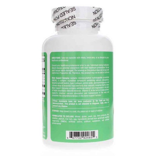Bone Support Complex, 120 Veg Capsules, NHC