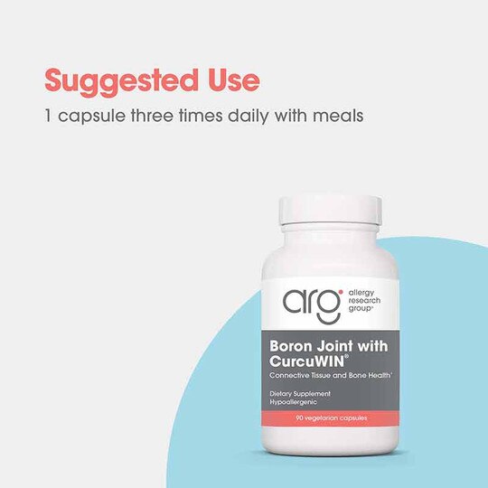Boron Joint with CurcuWIN, 90 Veg Capsules, ARG