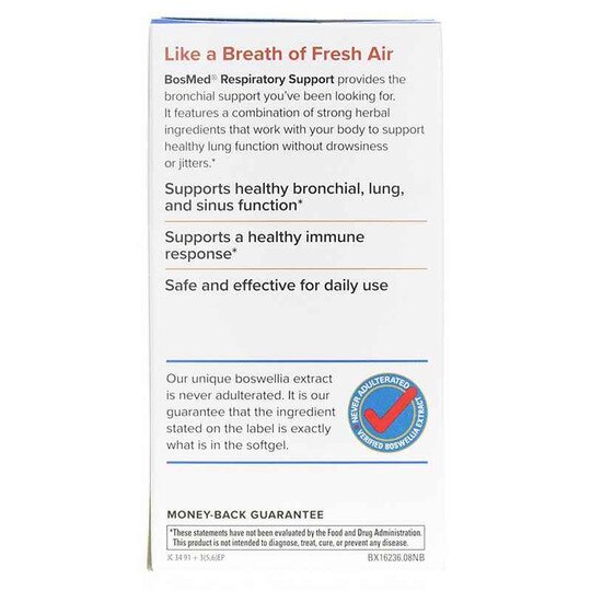 BosMed Respiratory Support, 60 Softgels, TNT