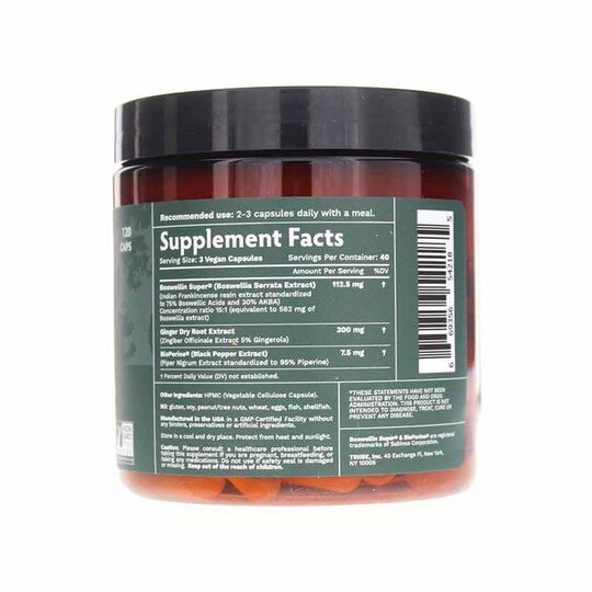 Boswellia Complex, 120 Capsules, TRBO