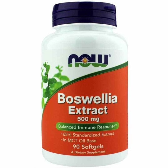 Boswellia Extract 500 Mg, 90 Softgels, NOW