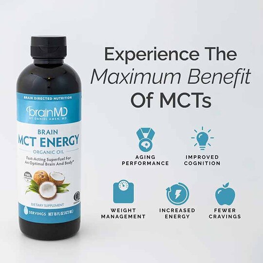 Brain MCT Energy, 16 Oz, BMD
