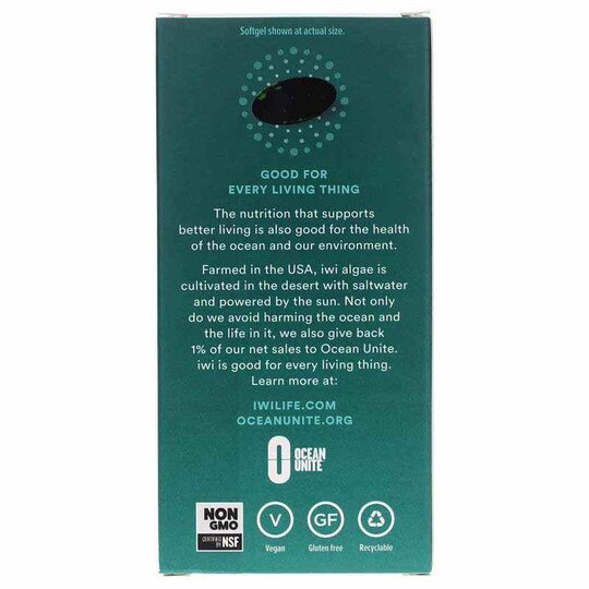 Brain Omega-3, 60 Softgels, IWI