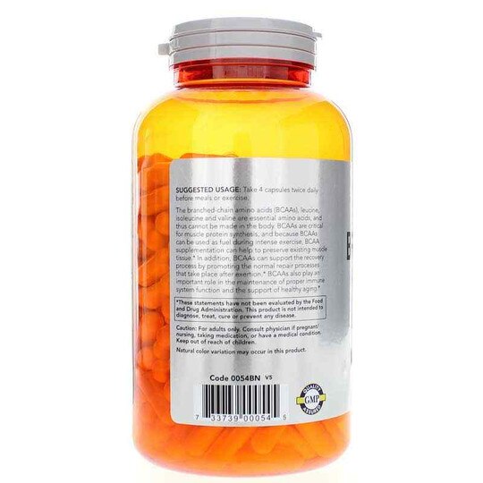 Branched Chain Amino Acids, NOW