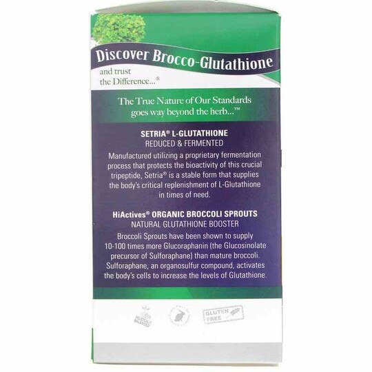 Brocco-Glutathione, 60 Veg Capsules, NAN