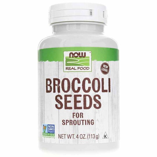 Broccoli Seeds for Sprouting, 4 Oz, NOW