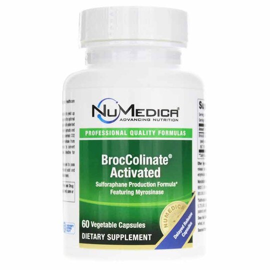 BrocColinate Activated, 60 Veg Capsules, NUM