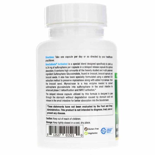 BrocColinate Activated, 60 Veg Capsules, NUM