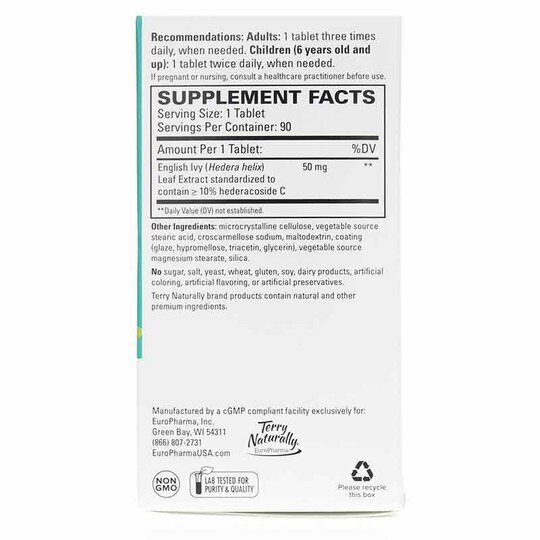 Bronchial Clear Tablets, 90 Tablets, TNT