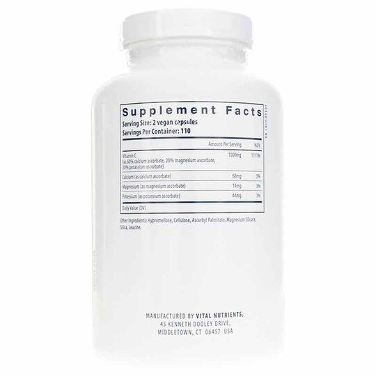 Buffered C 500 Mg, 220 Capsules, VTN