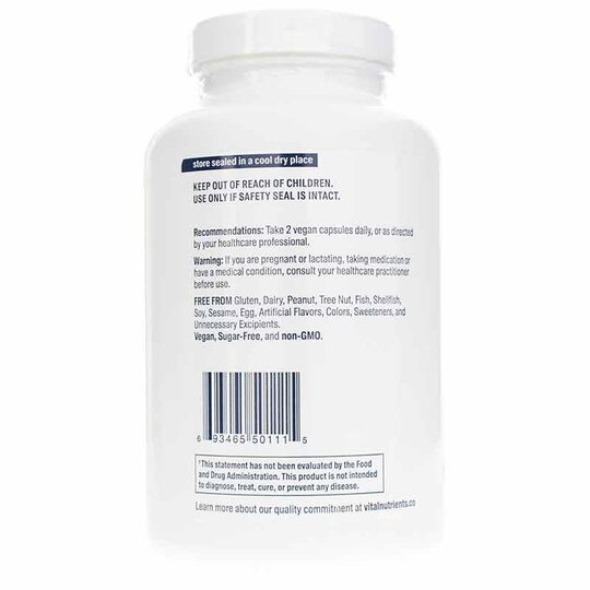 Buffered C 500 Mg, 220 Capsules, VTN