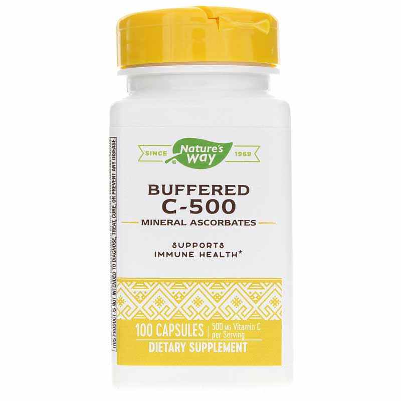 Buffered C500 Mineral Ascorbates, Natures Way