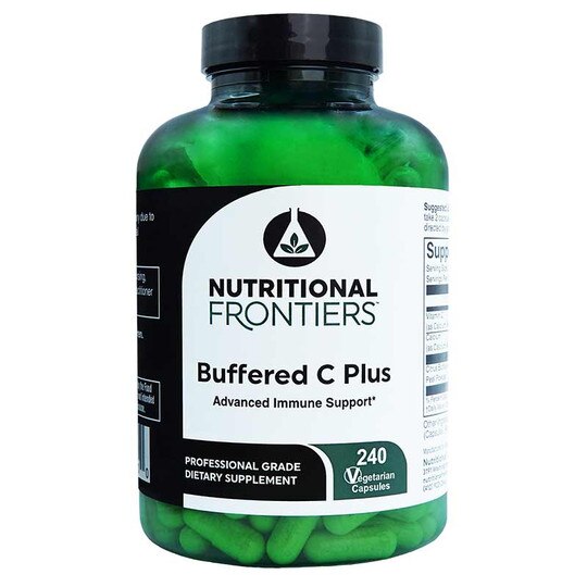 Buffered C Plus, 120 Veg Capsules, NTF