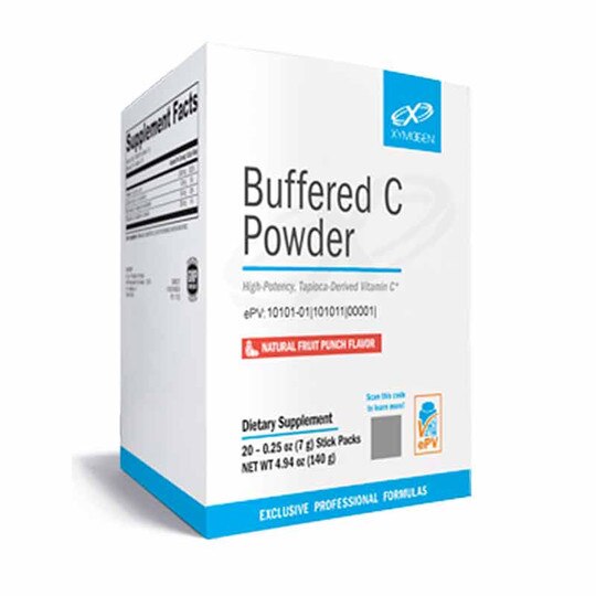 Buffered C Powder, 20 Stick Packs, XYM
