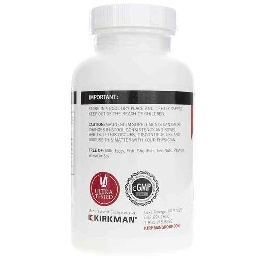 Buffered Magnesium Oxide 180 Mg, 250 Capsules, KRK