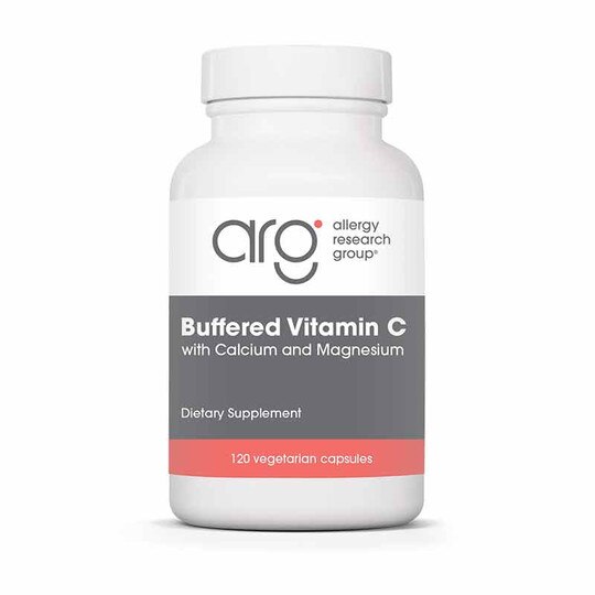 Buffered Vitamin C Capsules, 120 Veg Capsules, ARG