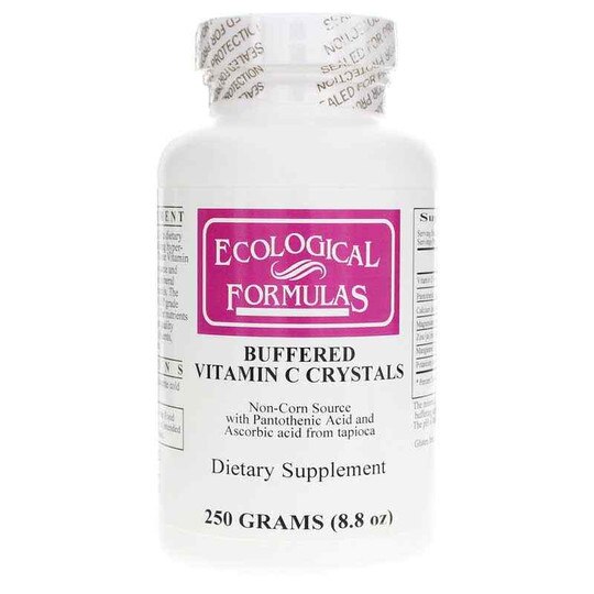 Buffered Vitamin C Crystals, 250 Grams, ECF