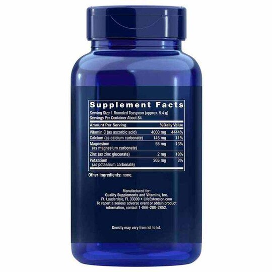 Buffered Vitamin C Powder, 16 Oz, LFE