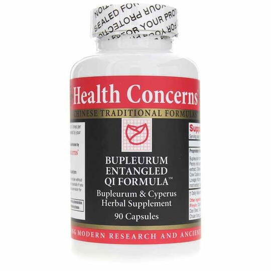 Bupleurum Entangled Qi Formula, 90 Capsules, HLC