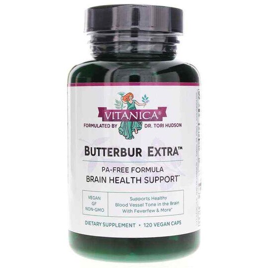 Butterbur Extract, 120 Veg Capsules, VTA