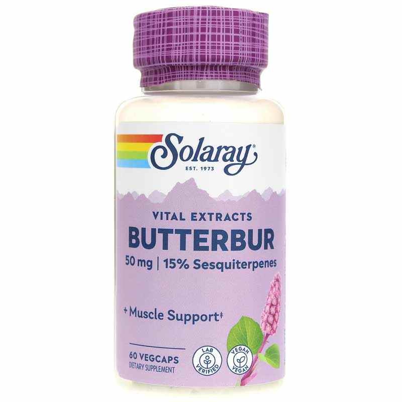 Butterbur Root Extract 50 Mg Alkaloid Free Formula Solaray Butterbur Root Extract 50 Mg Alkaloid Free Formula Solaray
