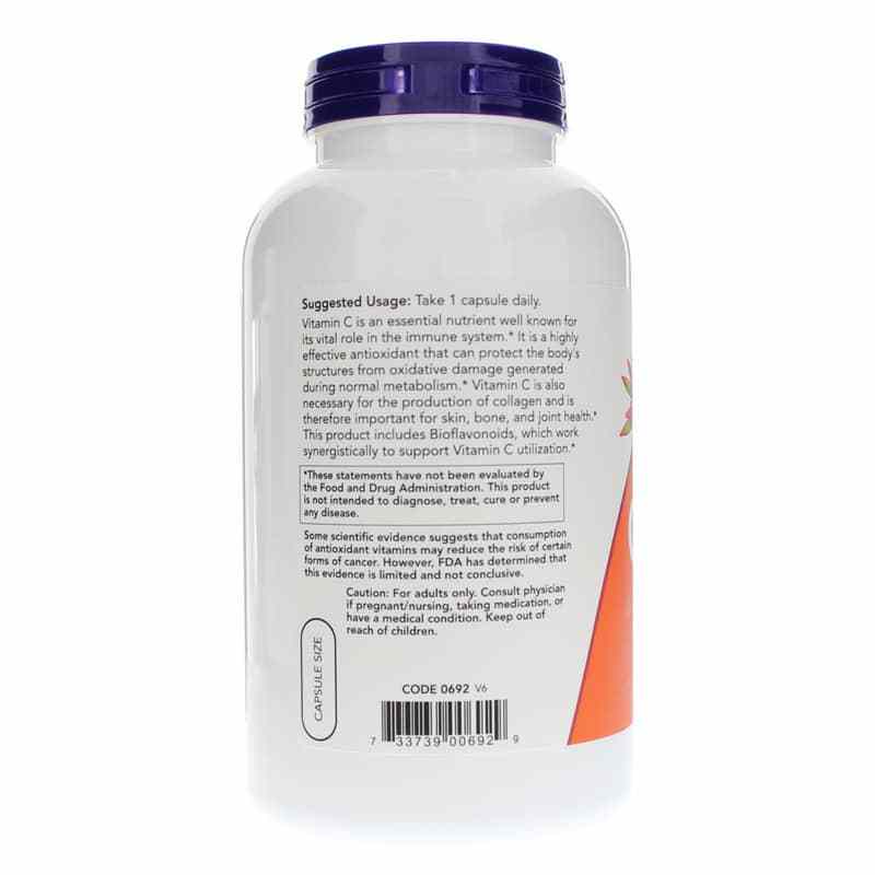 C 1000 With 100 Mg Bioflavonoids Now Foods C 1000 With 100 Mg Bioflavonoids Now Foods