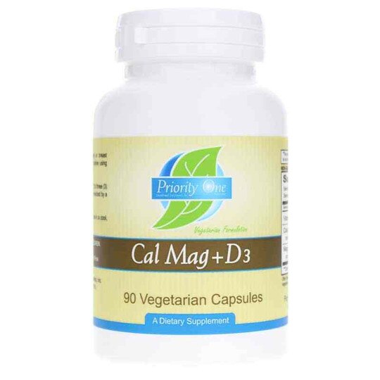 Cal Mag + D3, 90 Veg Capsules, PRTO