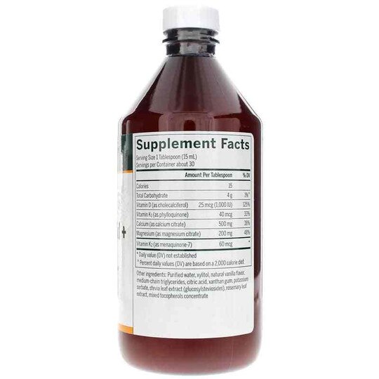 Cal Mag Vanilla Liquid +, 15.2 Oz, GEN