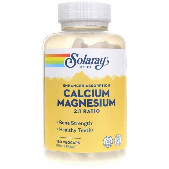 Calcium Magnesium 21 Ratio, Solaray