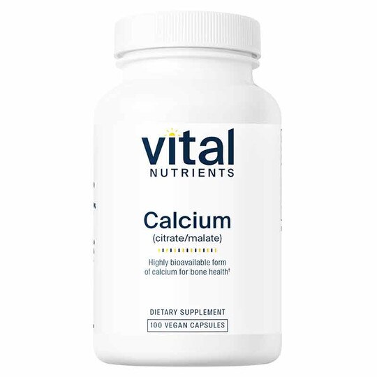 Calcium/Magnesium (Citrate/Malate), 100 Capsules, VTN