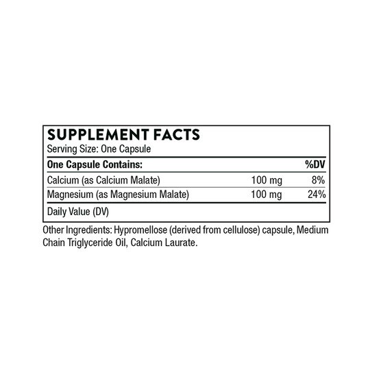 Calcium-Magnesium Malate, 240 Capsules, THR