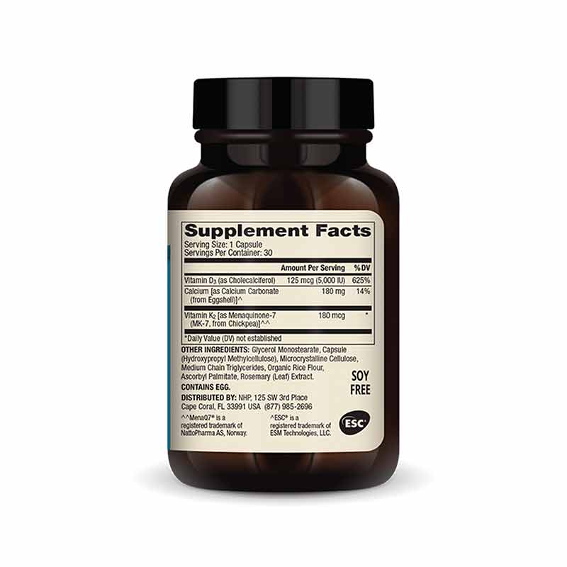 Calcium with Vitamins D3 & K2, Dr. Mercola