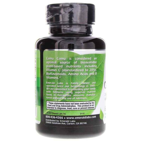 Camu Camu, 60 Veg Capsules, EMD