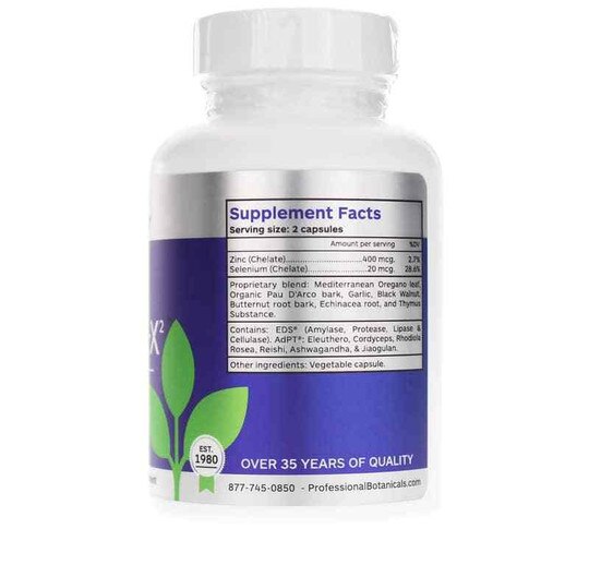 Candida X2, 90 Veg Capsules, PRB
