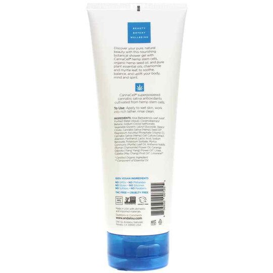 CannaCell Botanical Shower Gel, ADN