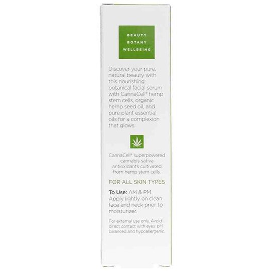 CannaCell Facial Serum, 1 Oz, ADN
