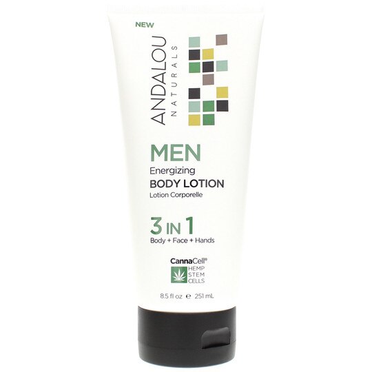 Cannacell Mens Energizing Body Lotion 3 In 1, 8.5 Oz, AND