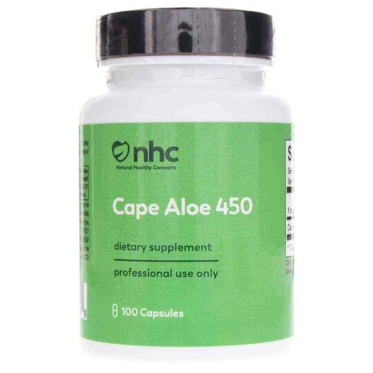 Cape Aloe 450, 100 Capsules, NHC