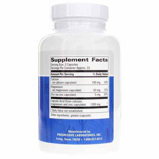 Caprylate Complex, 100 Capsules, PGL
