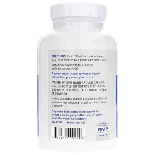Caprylate Complex, 100 Capsules, PGL