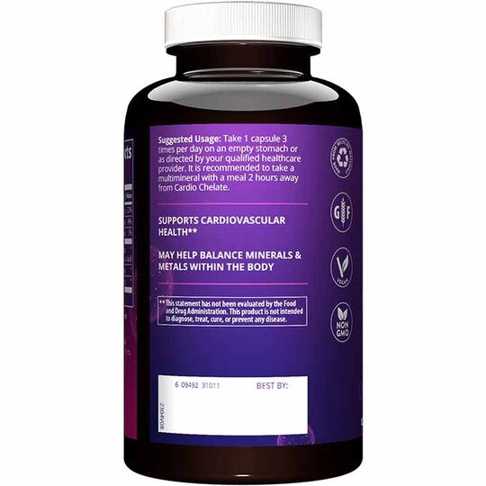 Cardio Chelate with EDTA, 180 Veg Capsules, MRM