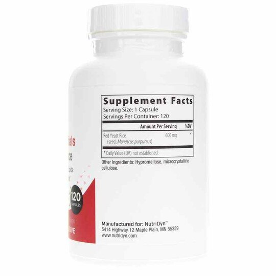 Cardio Essentials Red Yeast Rice, 120 Capsules, ND